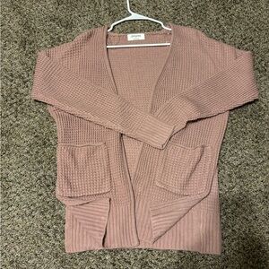 Zenana blush cardigan
